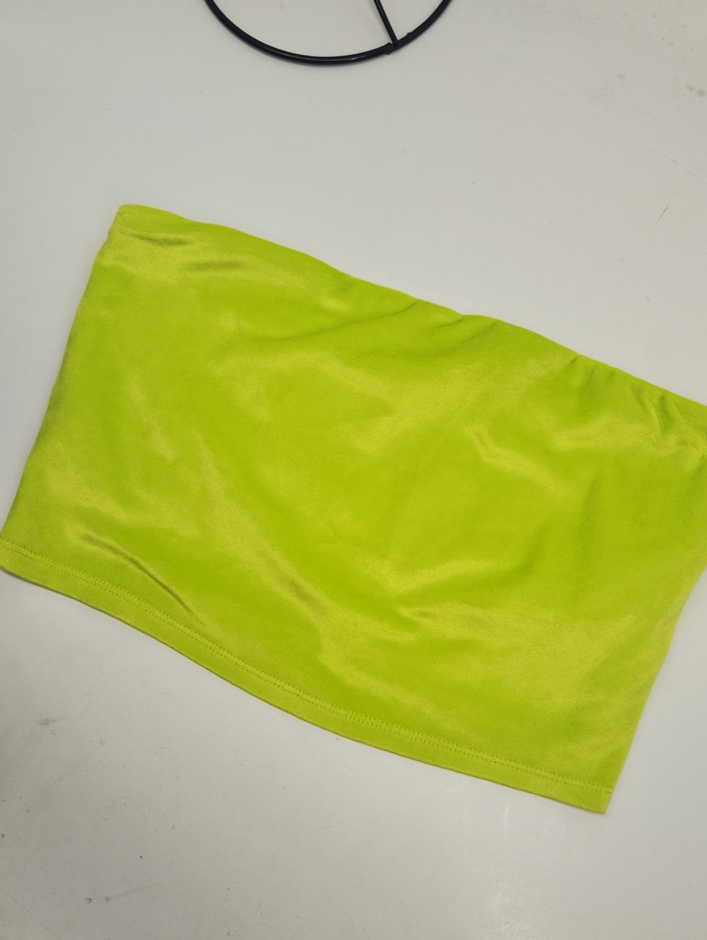 Aerie Lime Green Seamless Tube Top M